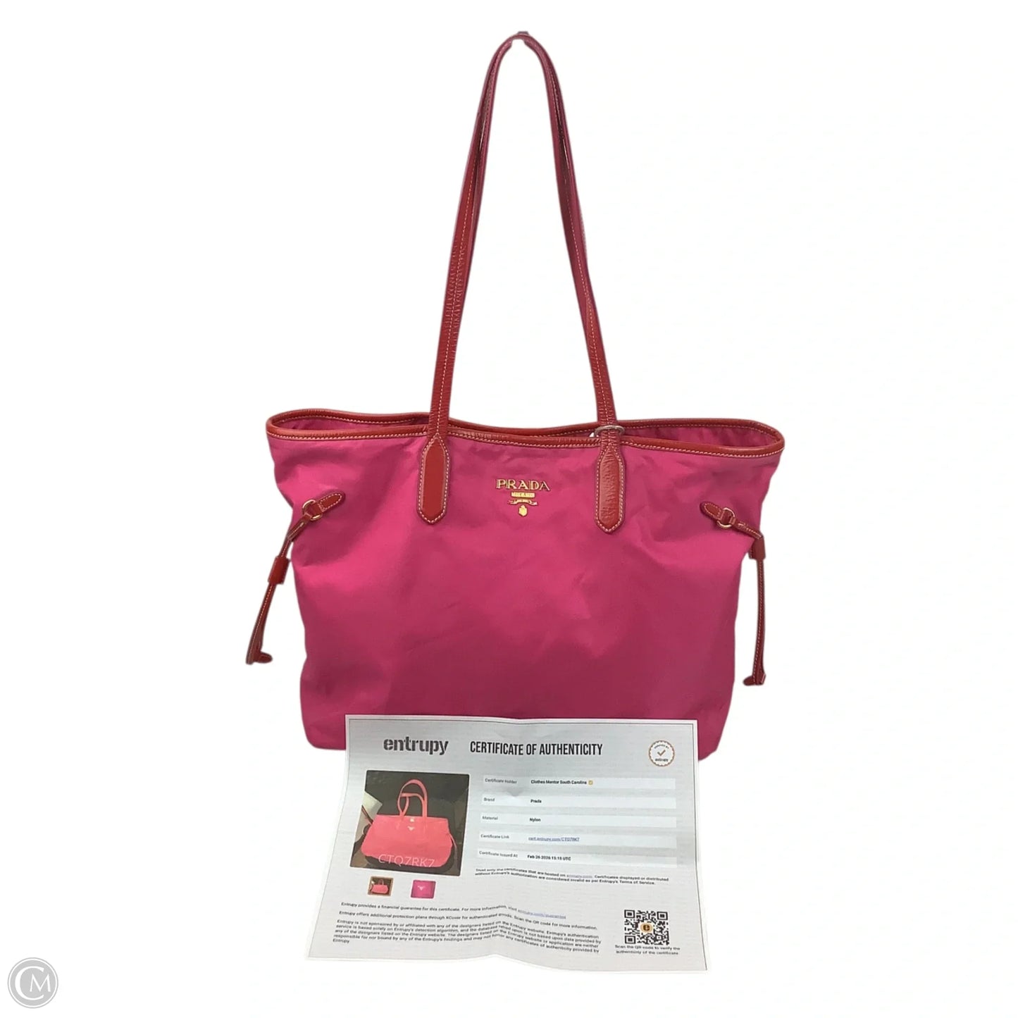 Handbag Luxury Designer By Prada, Size: Medium