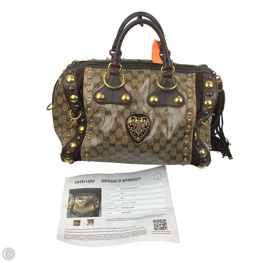 Handbag Luxury Designer By Gucci, Size: Large