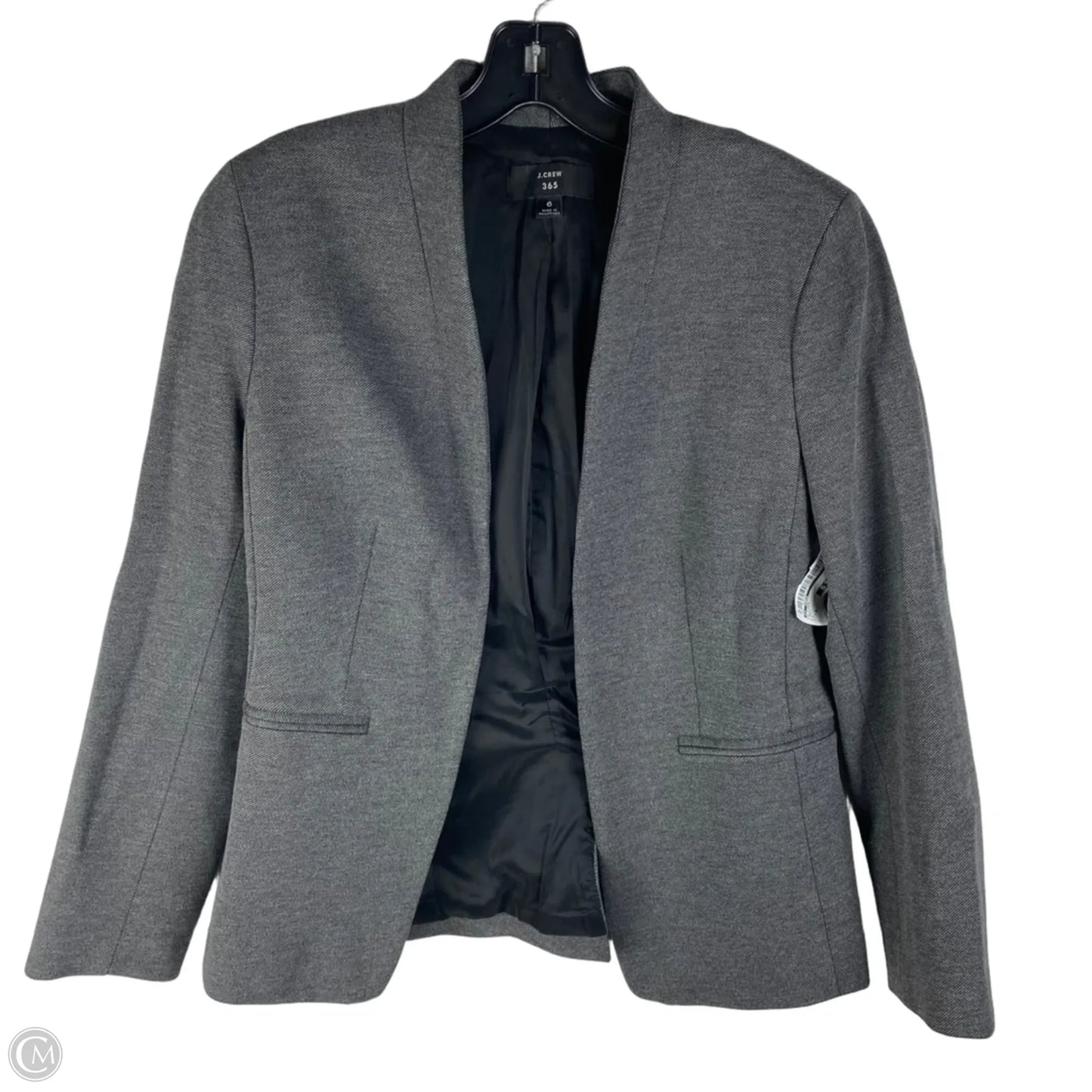 Blazer By J. Crew In Grey, Size: 6