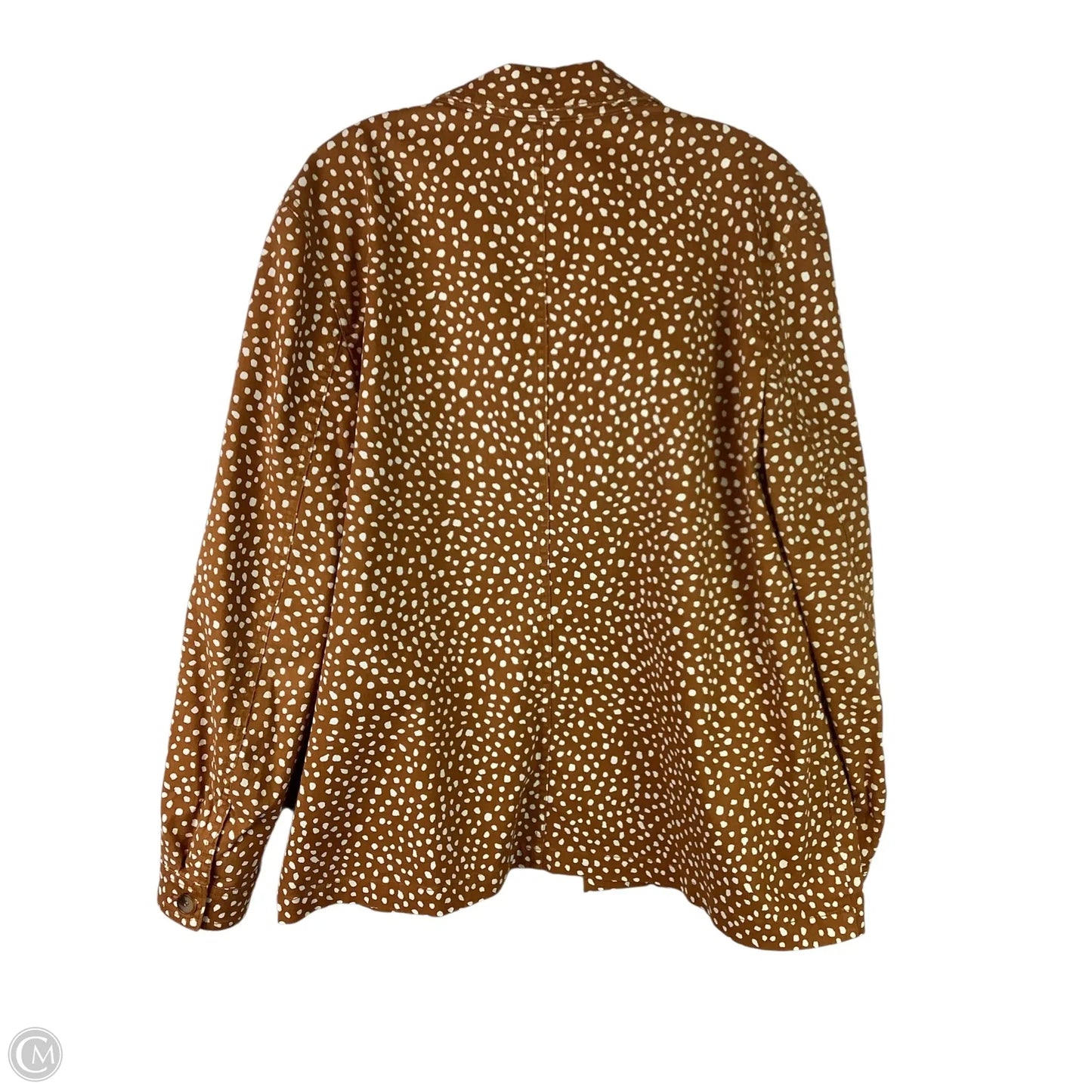 Jacket Other By Loft In Polkadot Pattern, Size: Xl