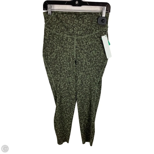 Athletic Leggings By Lululemon In Green, Size: 8