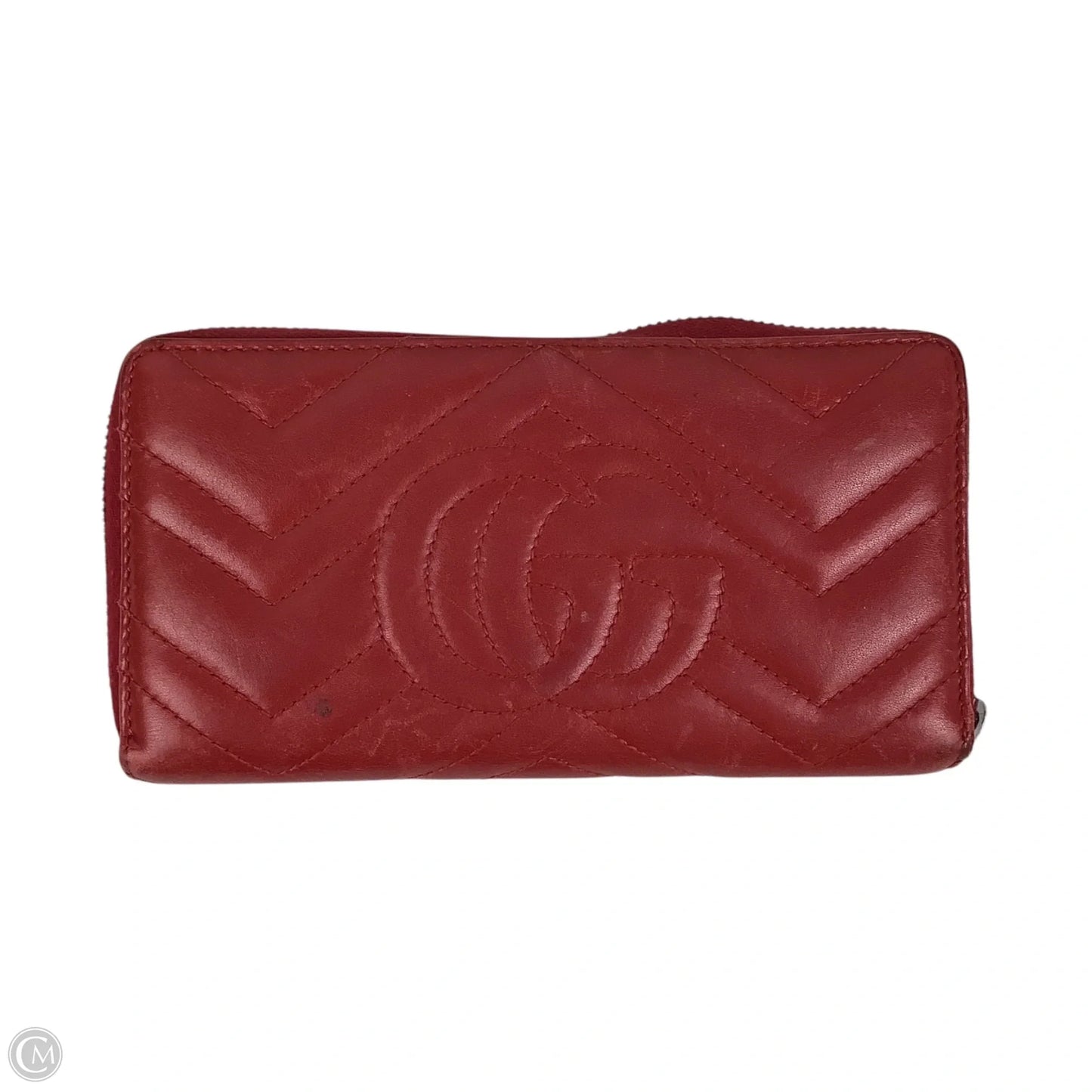 Wallet Luxury Designer By Gucci, Size: Large
