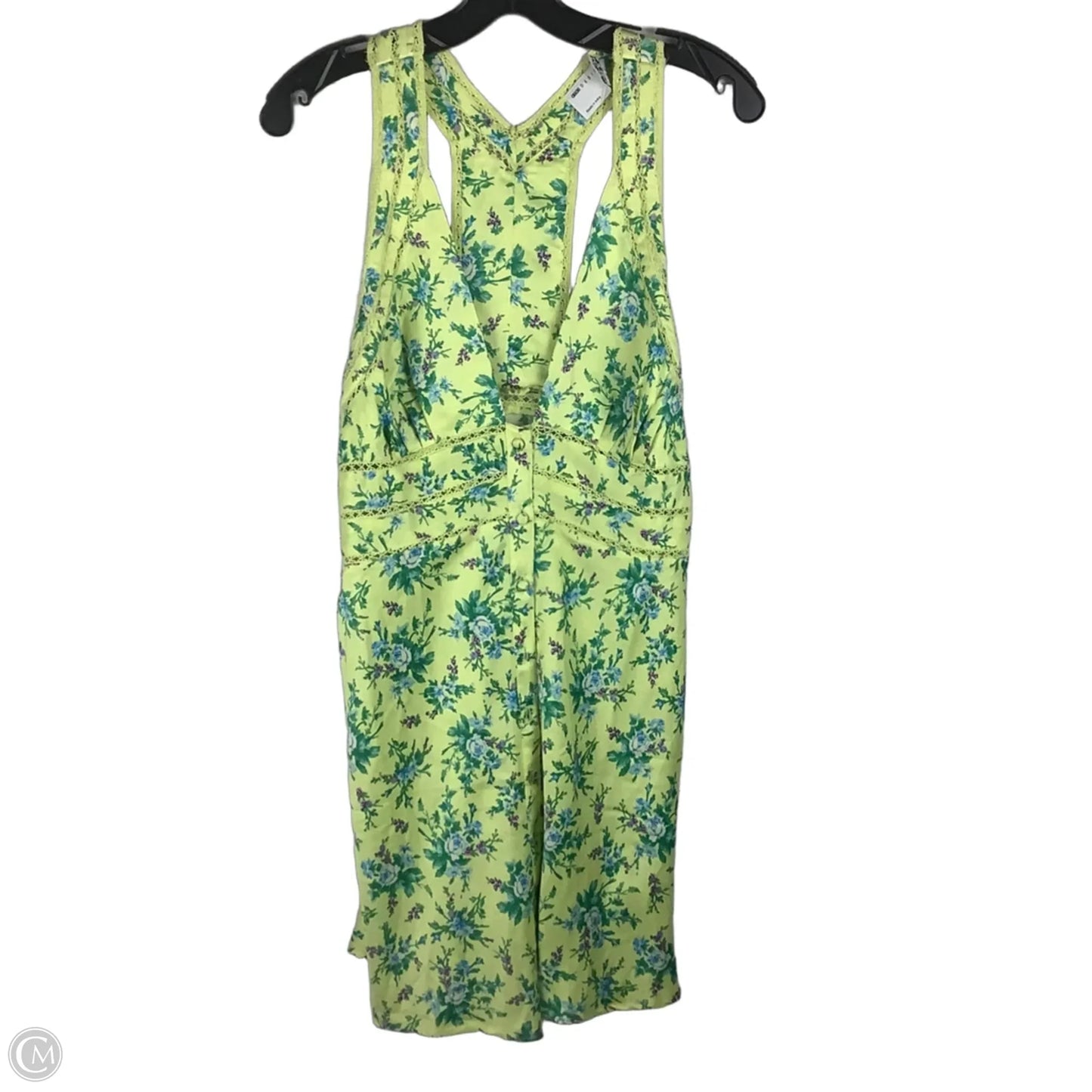 Dress Casual Short By Asos In Yellow, Size: 8