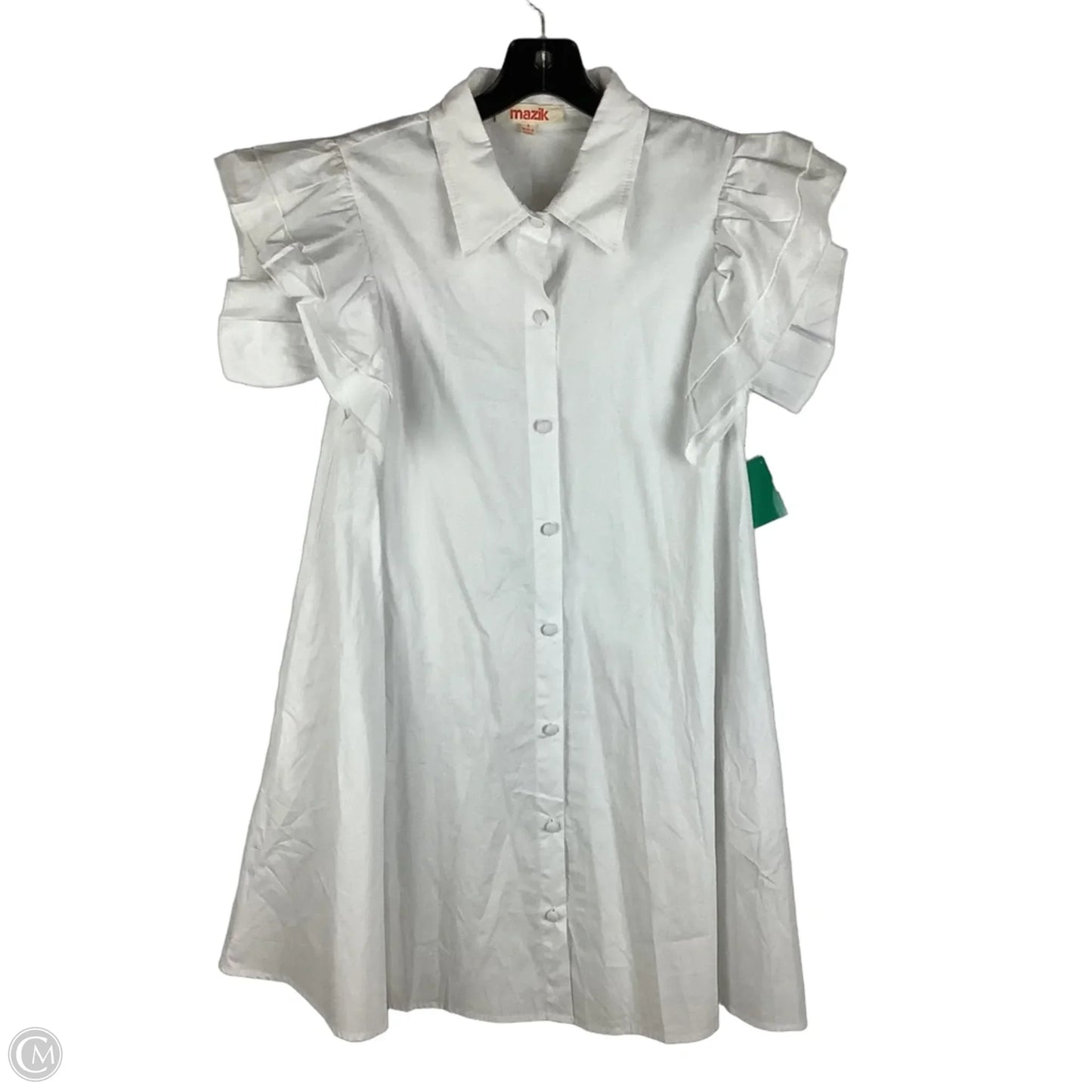 Dress Casual Short By Mazik In White, Size: S