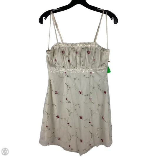 Dress Party Short By Jessica Simpson In Cream, Size: M