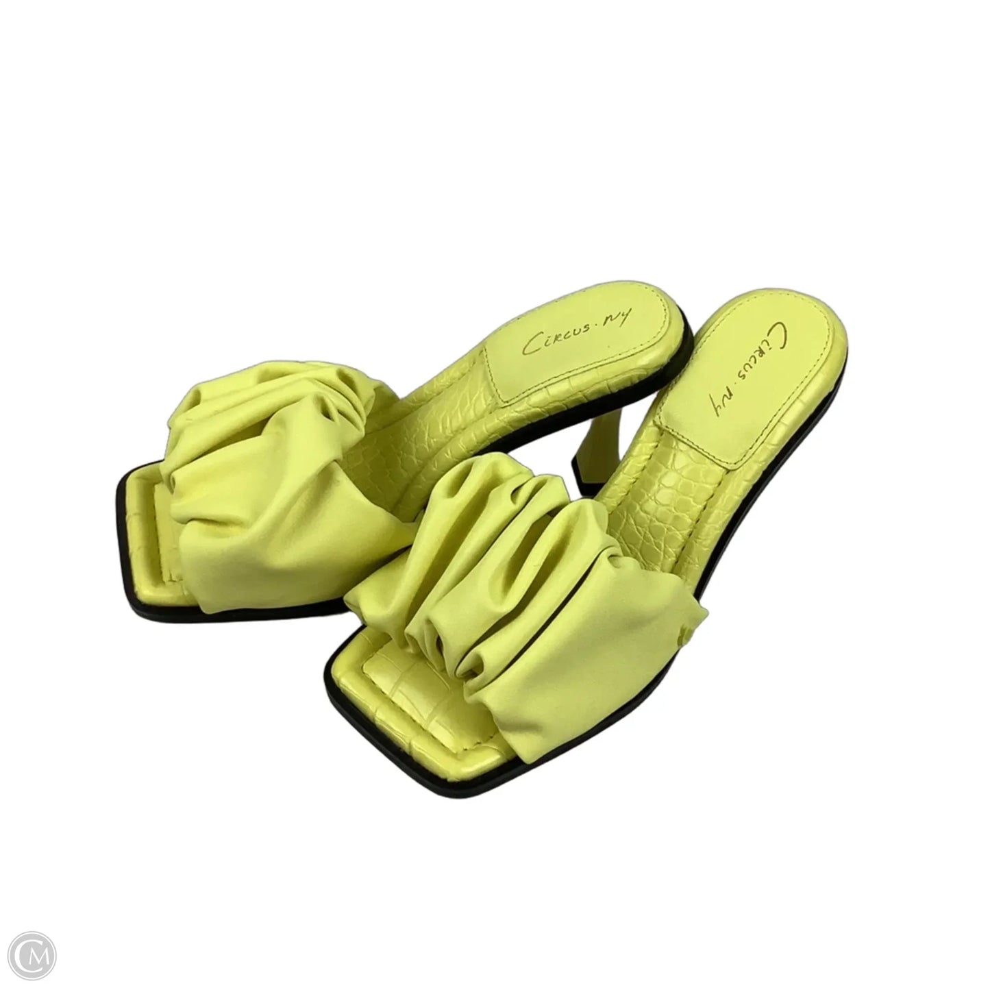 Sandals Heels By Circus By Sam Edelman In Yellow, Size: 6.5
