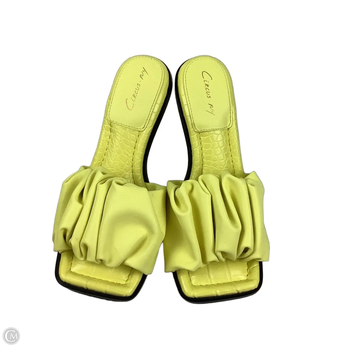Sandals Heels By Circus By Sam Edelman In Yellow, Size: 6.5