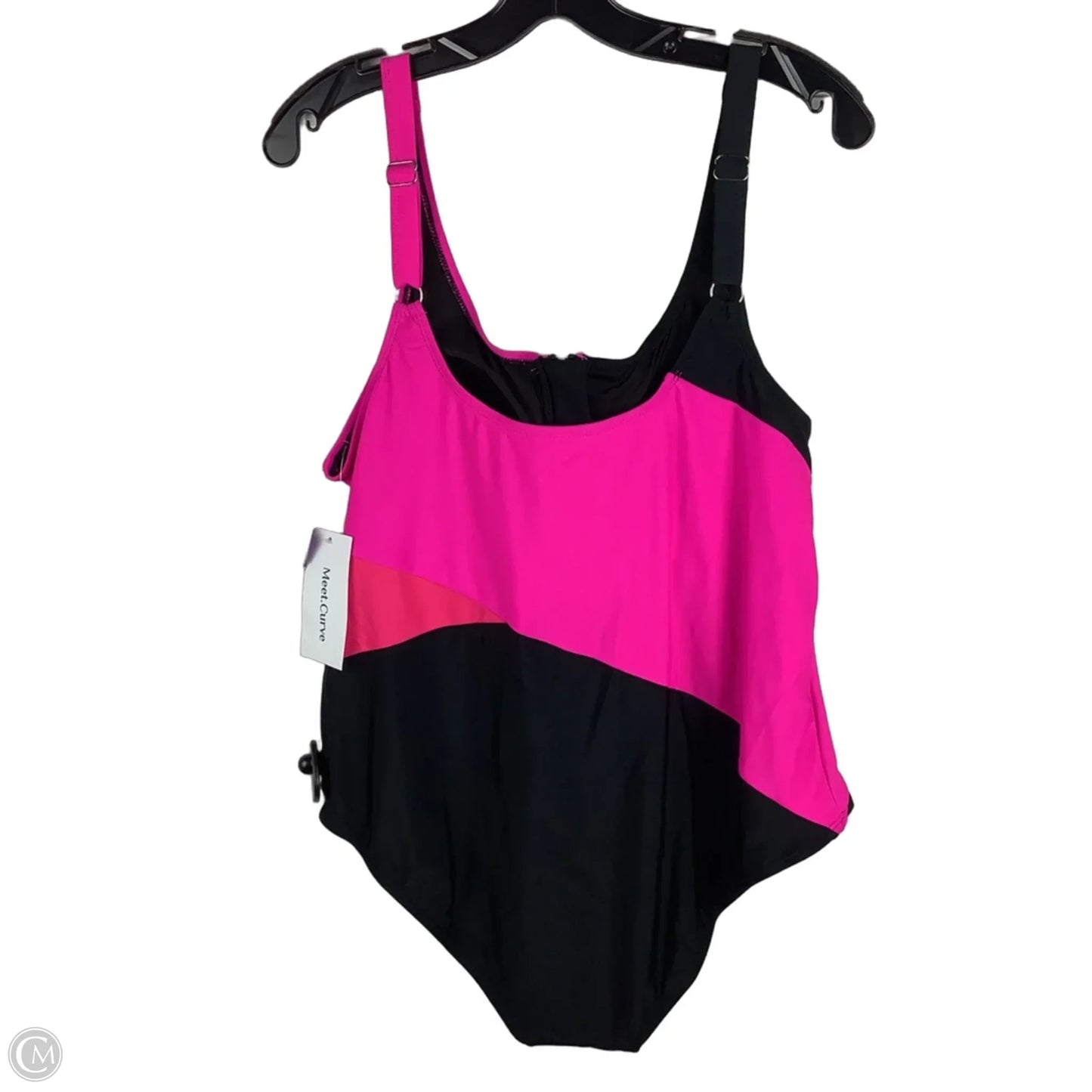Swimsuit By Clothes Mentor In Pink, Size: 2x
