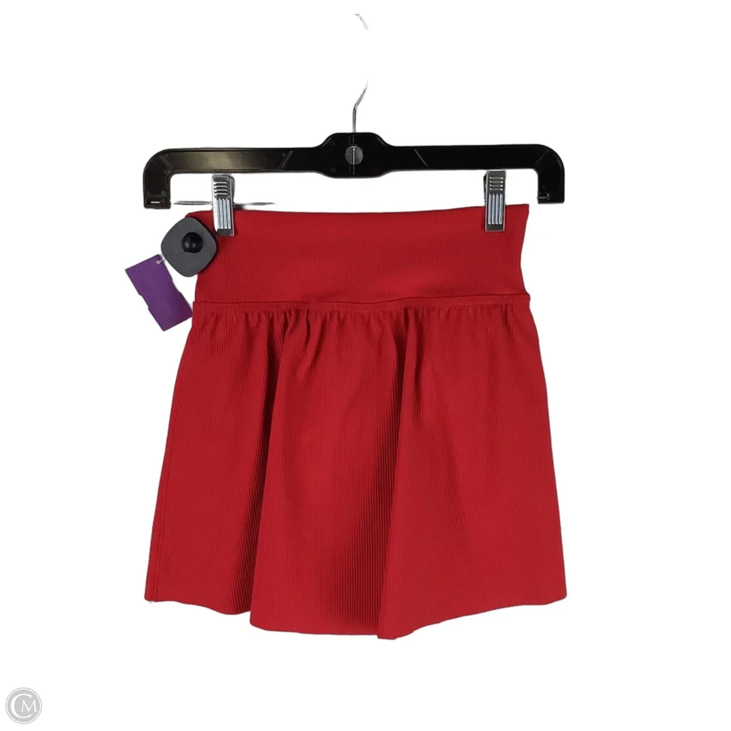 Athletic Skort By Spanx In Red, Size: Xs