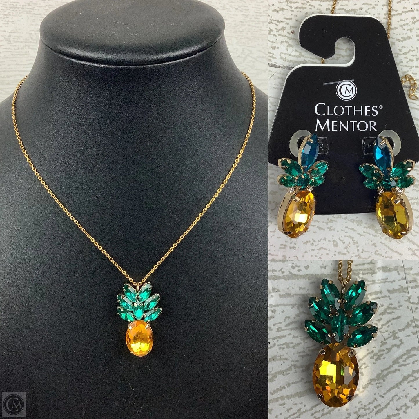 Necklace Set By Clothes Mentor, Size: 02 Piece Set
