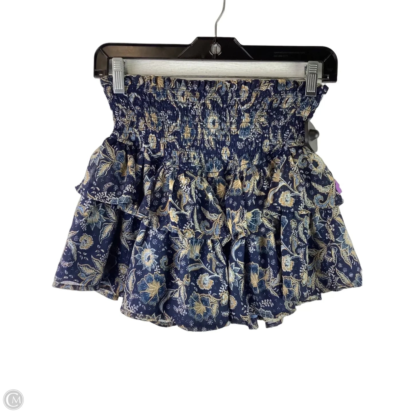 Skirt Mini & Short By Patrons Of Peace In Navy, Size: S