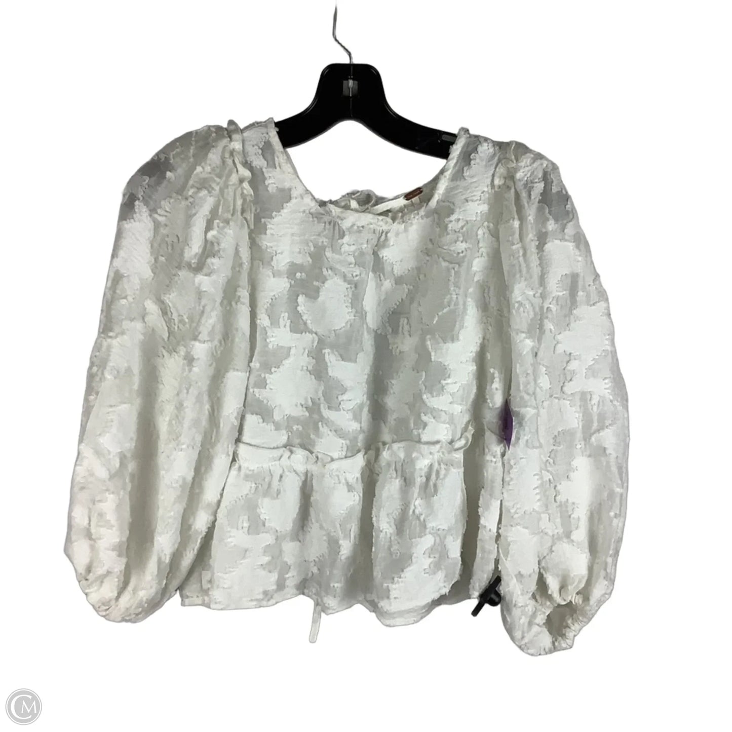 Top Short Sleeve By Free People In White, Size: Xs