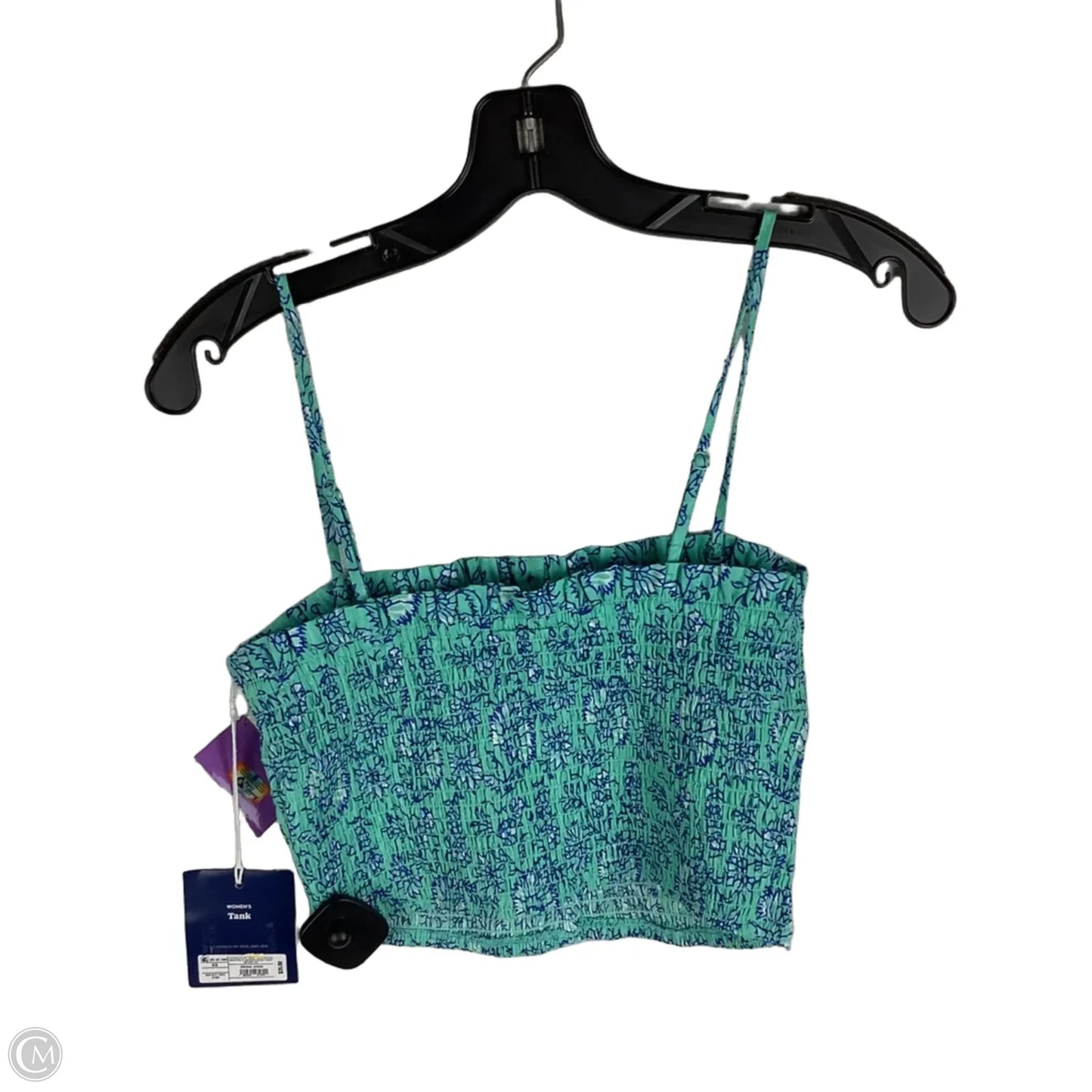 Top Sleeveless By Target-designer In Teal, Size: Xs