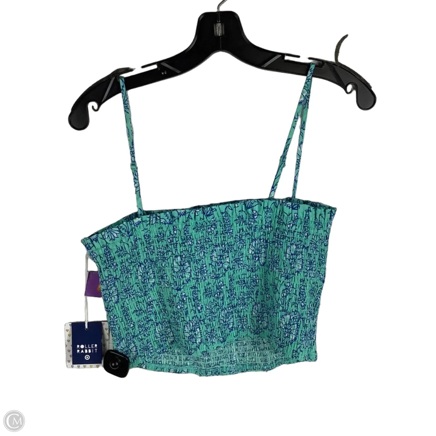 Top Sleeveless By Target-designer In Teal, Size: M