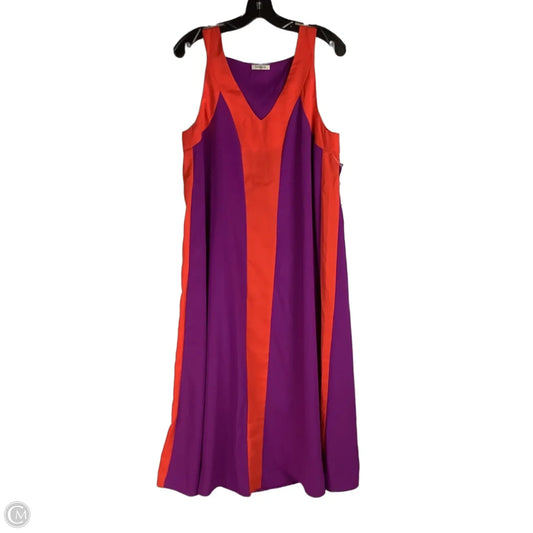 Dress Casual Maxi By Sunday Up In Purple & Red, Size: S