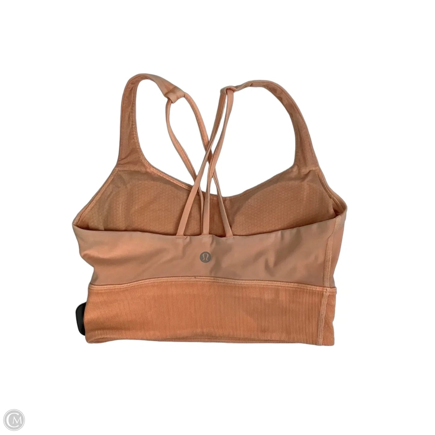 Athletic Bra By Lululemon In Orange, Size: 4