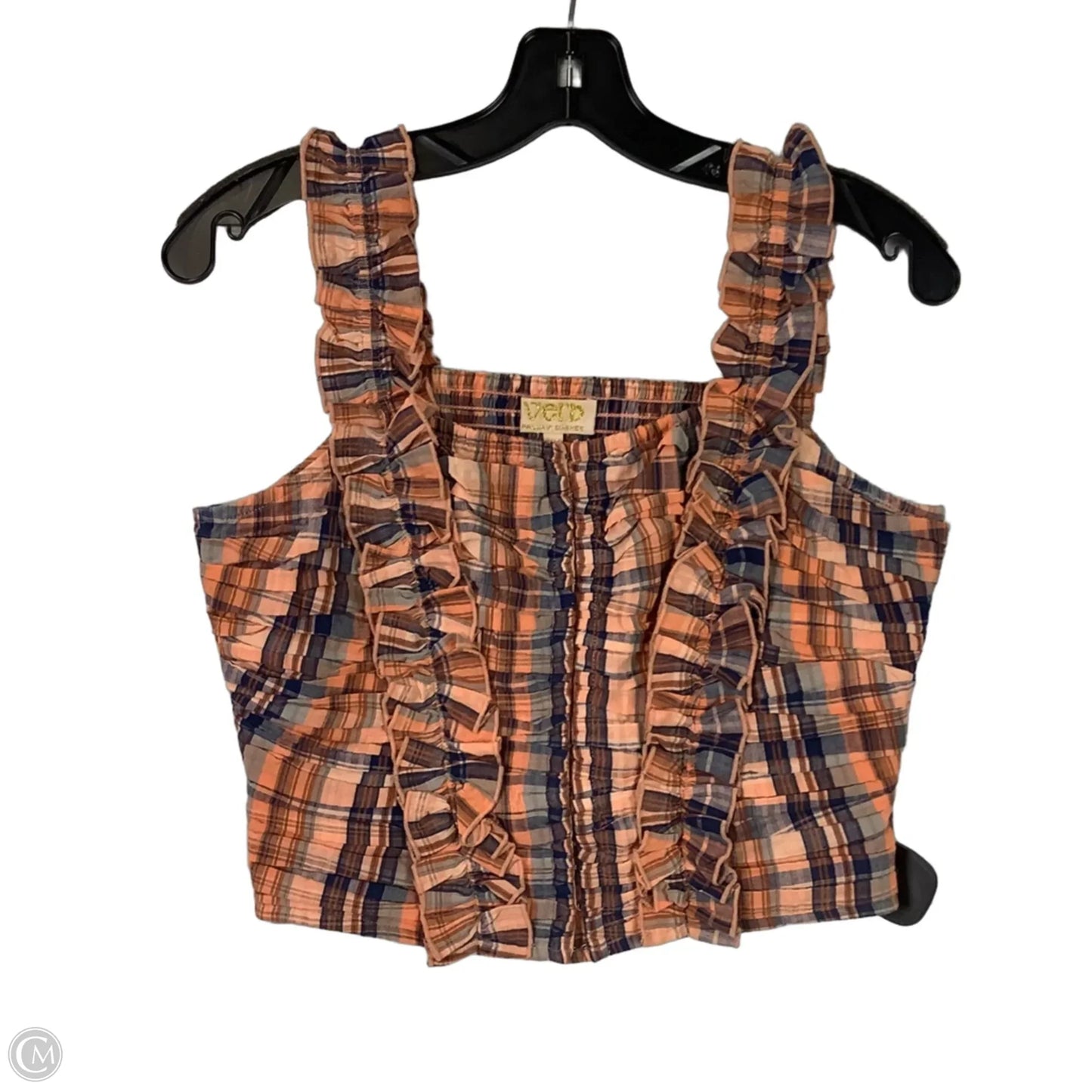 Top Sleeveless By Cmc In Orange, Size: Xs