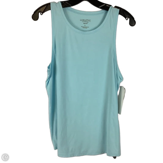 Top Sleeveless Designer By Lilly Pulitzer In Blue, Size: L