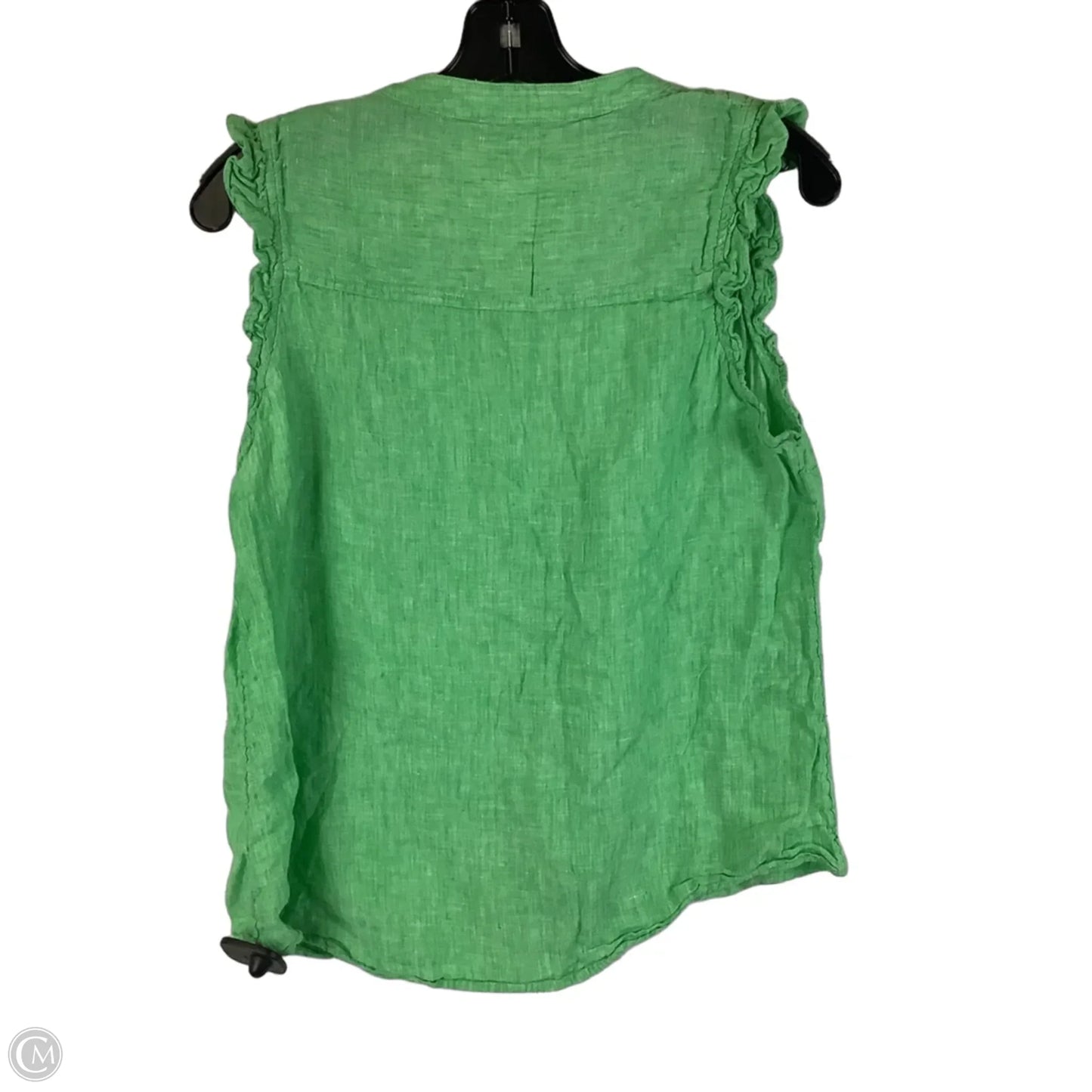 Top Sleeveless Designer By Lilly Pulitzer In Green, Size: L
