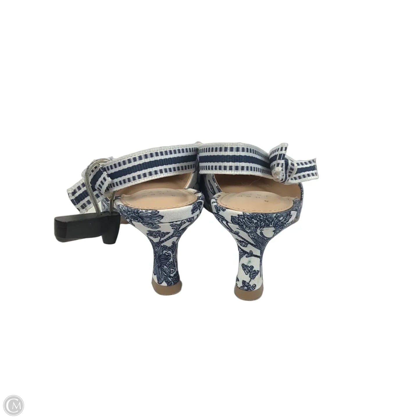 Shoes Heels Kitten By A New Day In Blue & White, Size: 9