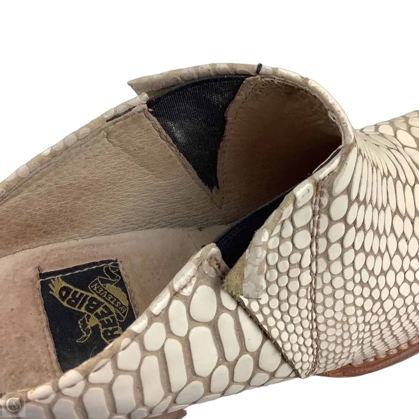 Boots Ankle Heels By Freebird In Cream, Size: 7