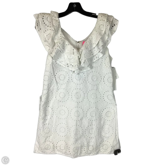 Romper Designer By Lilly Pulitzer In White, Size: 4