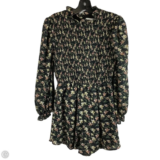 Romper By Elliatt In Floral Print, Size: S