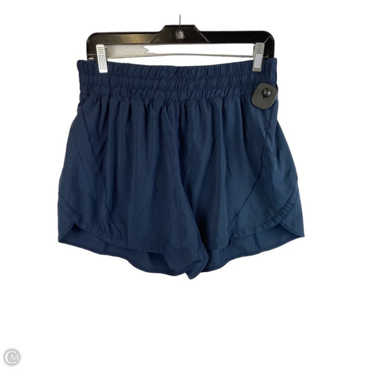 Athletic Shorts By Lululemon In Navy, Size: 12