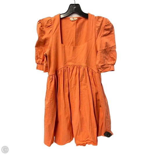 Dress Casual Short By Entro In Orange, Size: M