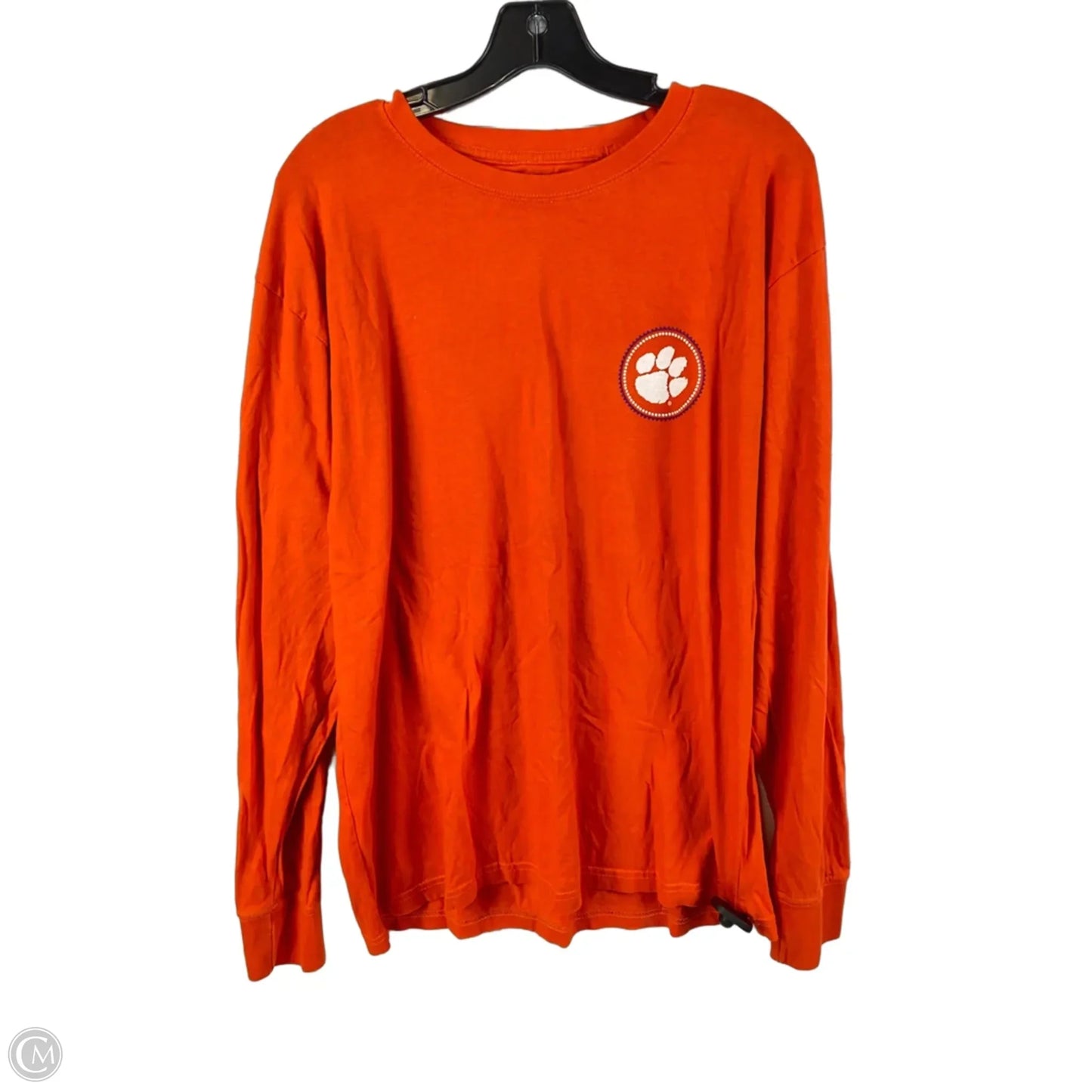 Top Long Sleeve Basic By Pressbox In Orange, Size: L
