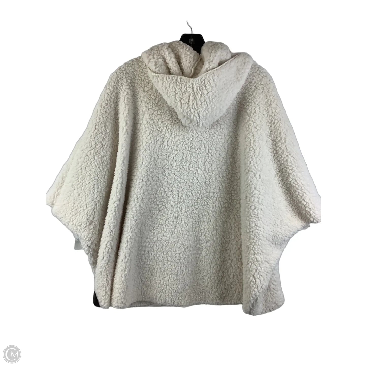 Jacket Faux Fur & Sherpa By Hem & Thread In Cream, Size: Osfm