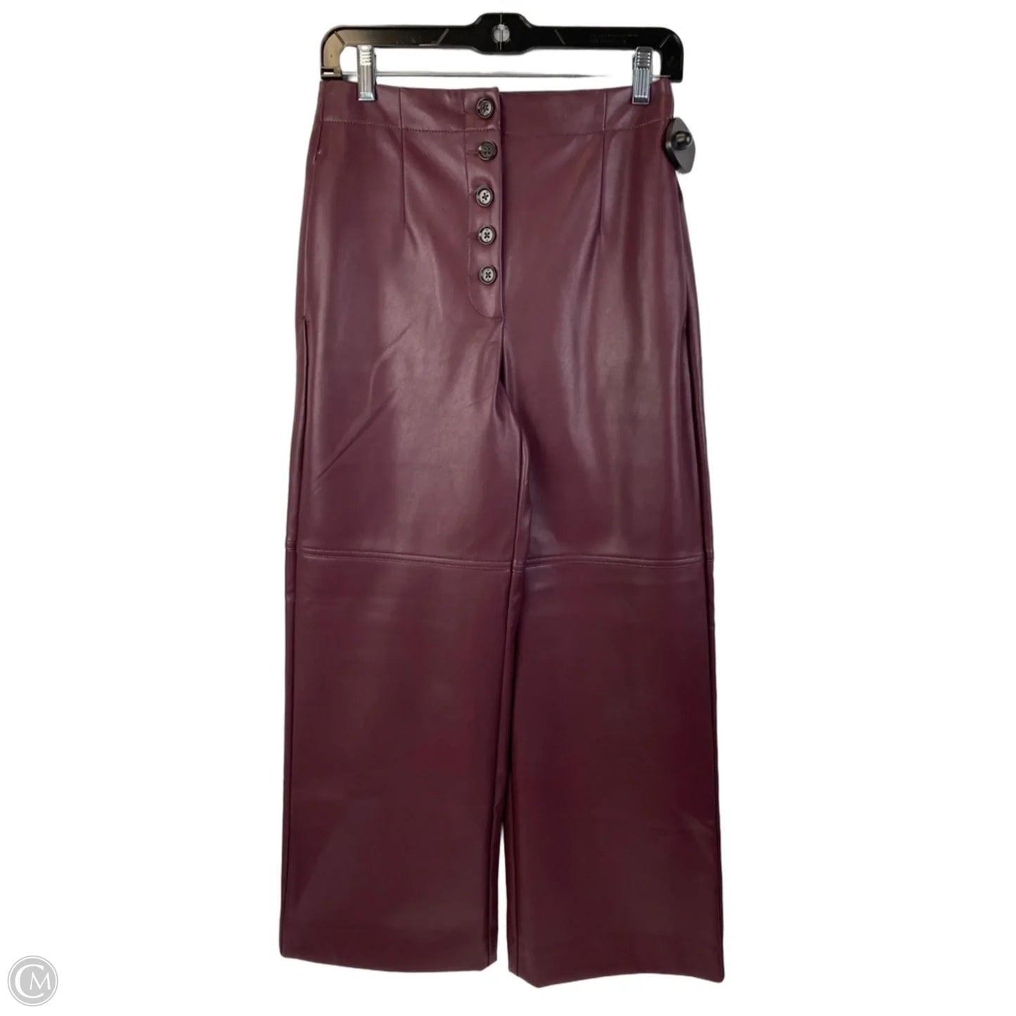 Pants Wide Leg By Banana Republic In Purple, Size: 0p