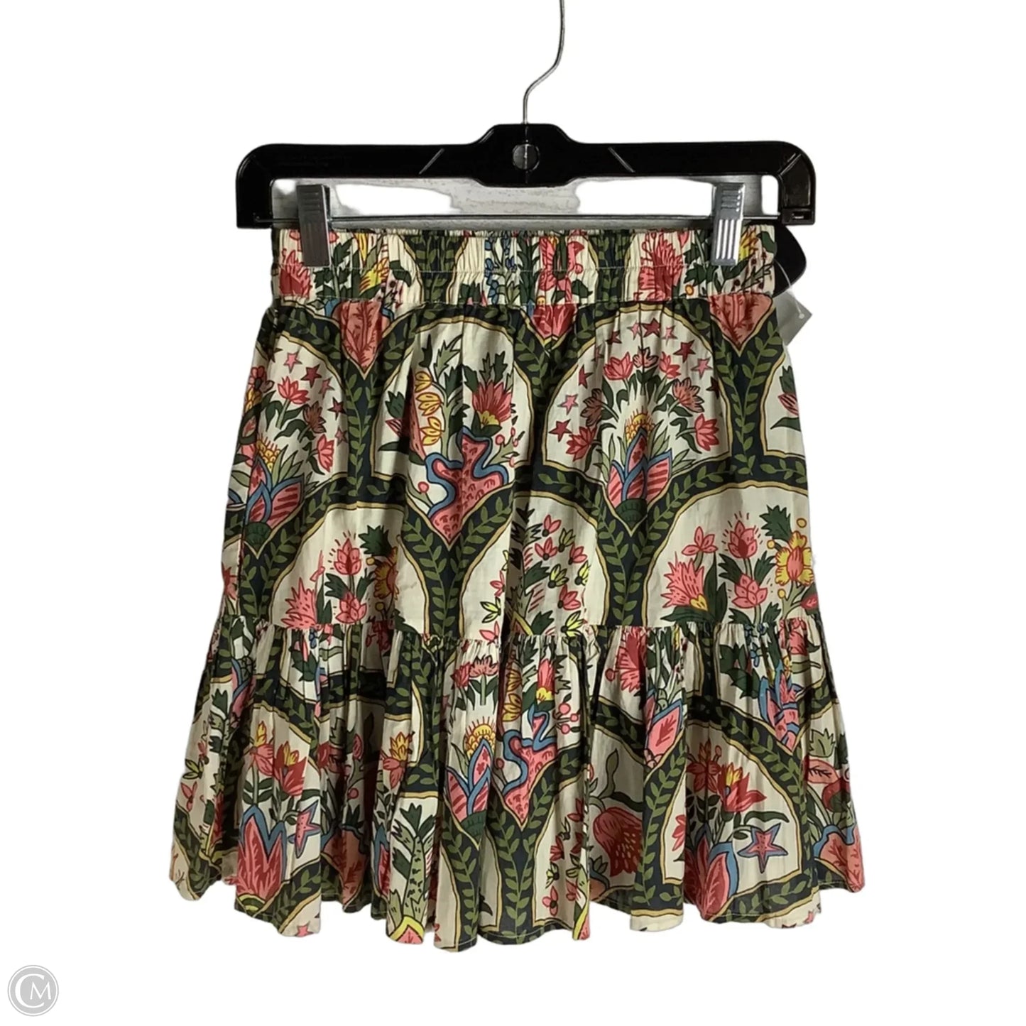 Skirt Mini & Short By Clothes Mentor In Floral Print, Size: Estimated S