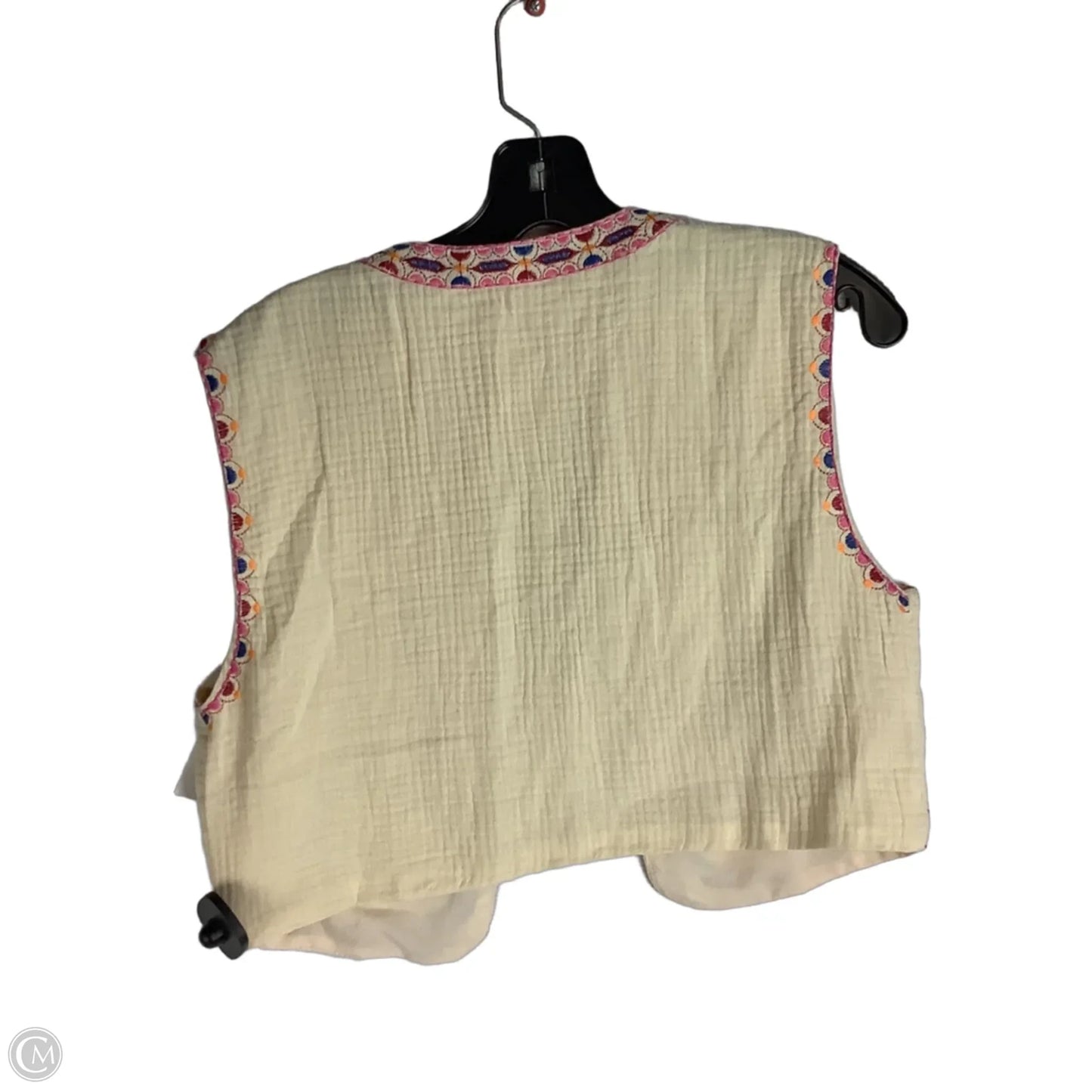 Vest Other By Clothes Mentor In Floral Print, Size: Xs