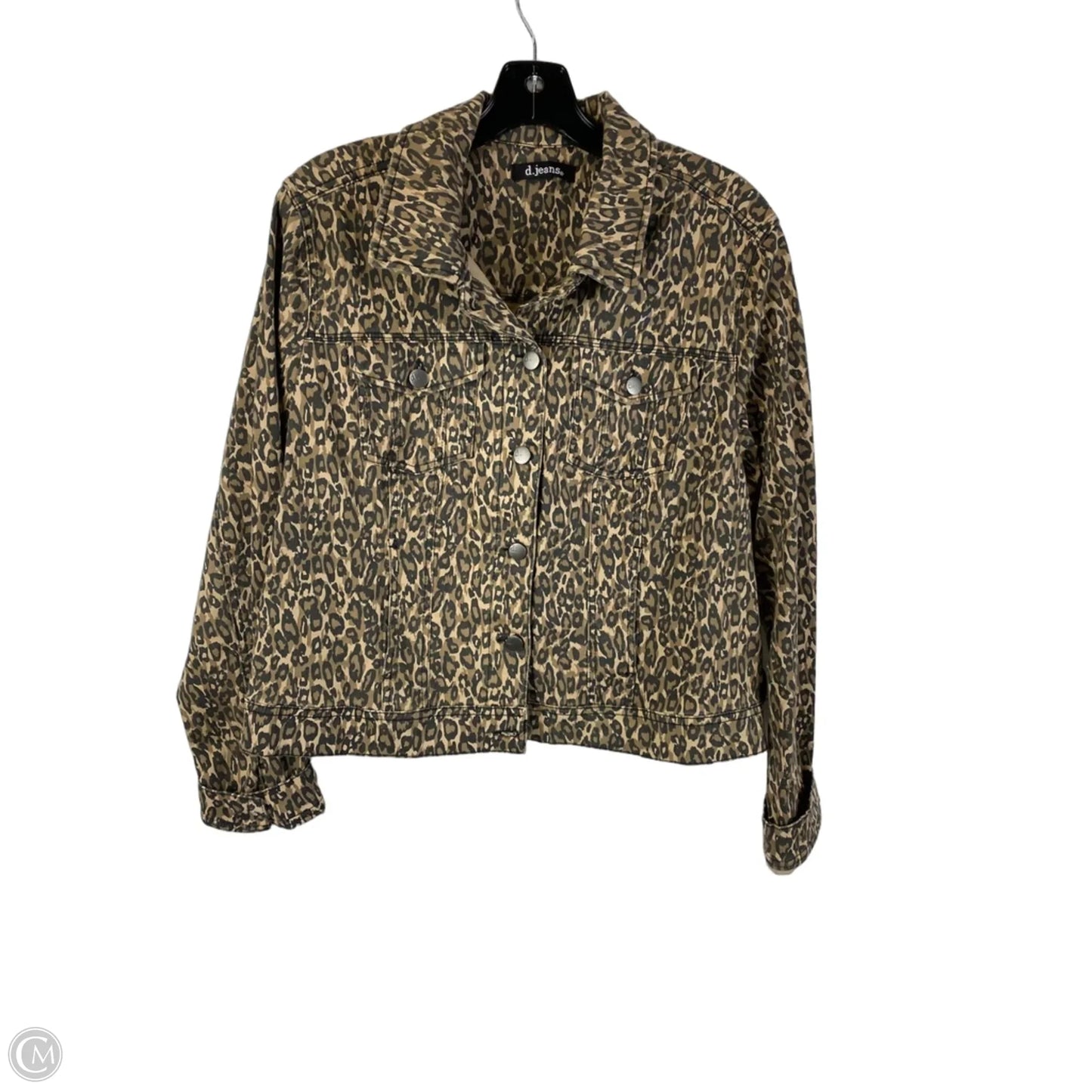 Jacket Other By D Jeans In Animal Print, Size: Xl
