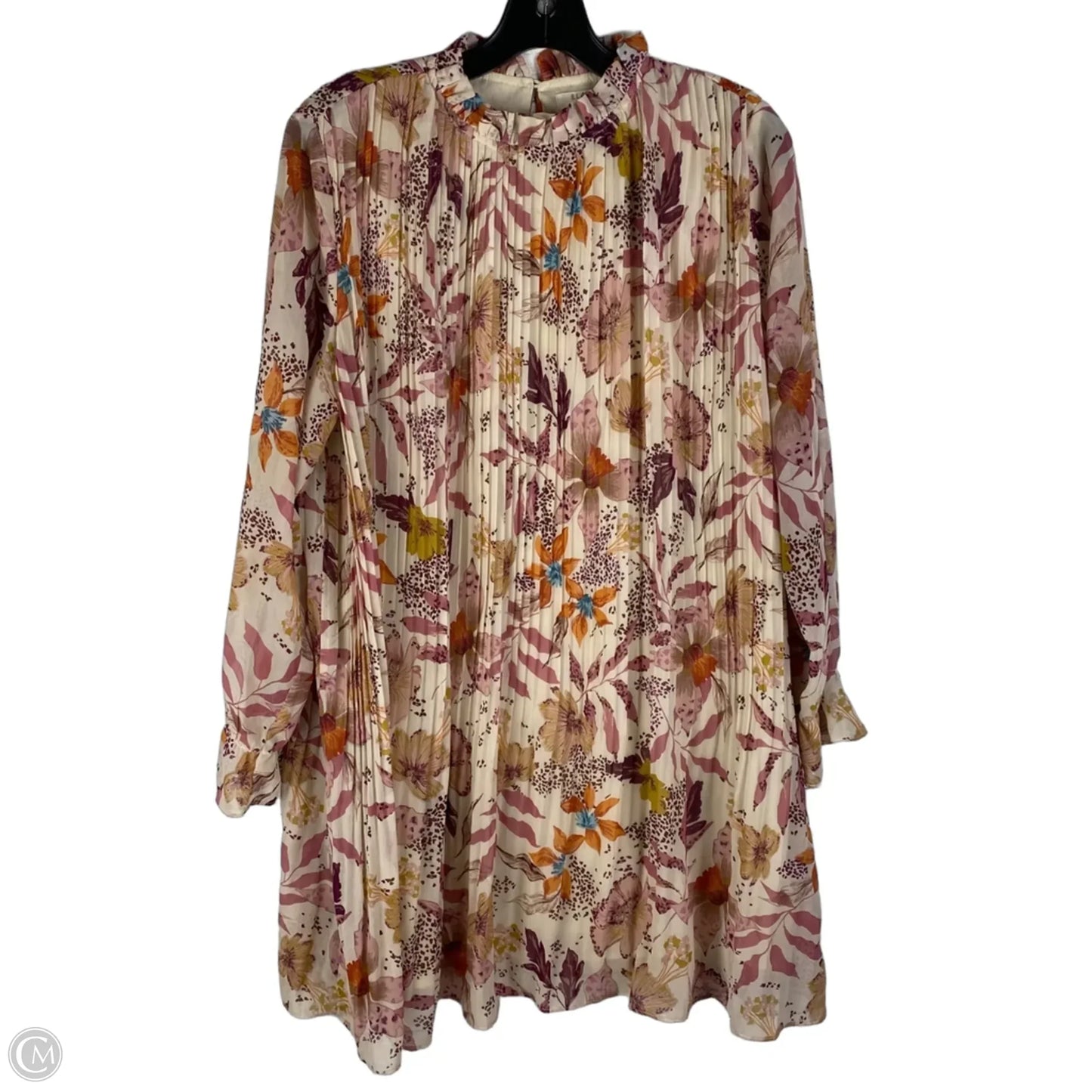 Dress Casual Short By Illa Illa In Cream, Size: L