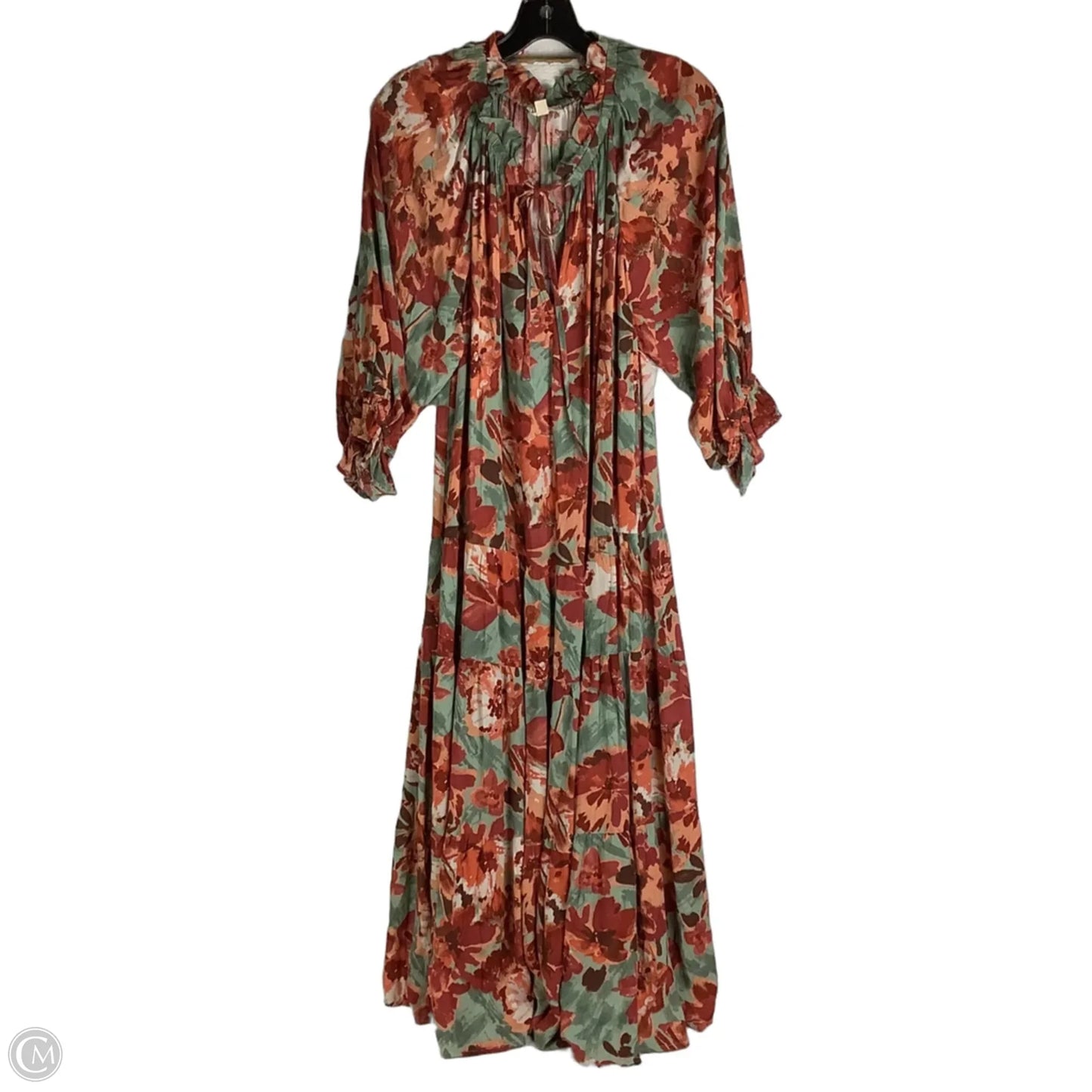 Dress Casual Midi By Easel In Floral Print, Size: M