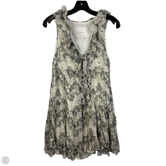 Dress Party Short By Anthropologie In Snakeskin Print, Size: S