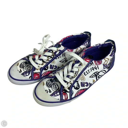 Shoes Designer By Coach In Multi-colored, Size: 9