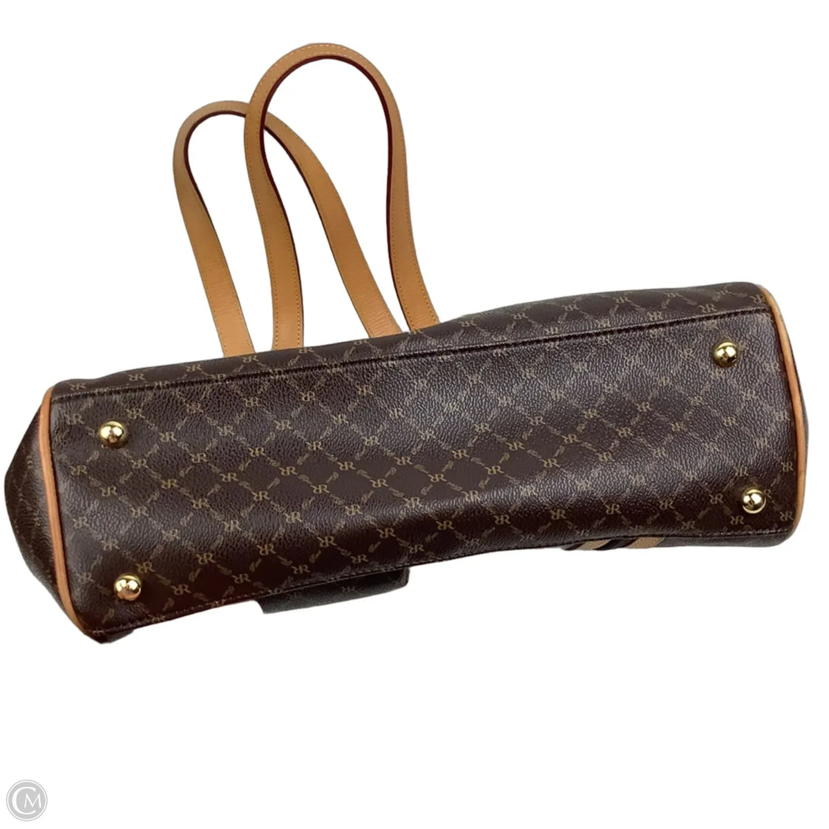 Handbag Leather By Cmc, Size: Medium