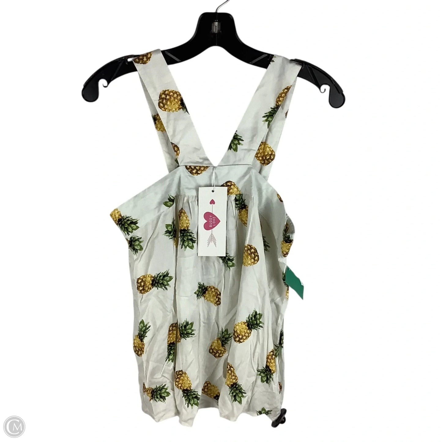 Top Sleeveless By Buddy Love In White, Size: S