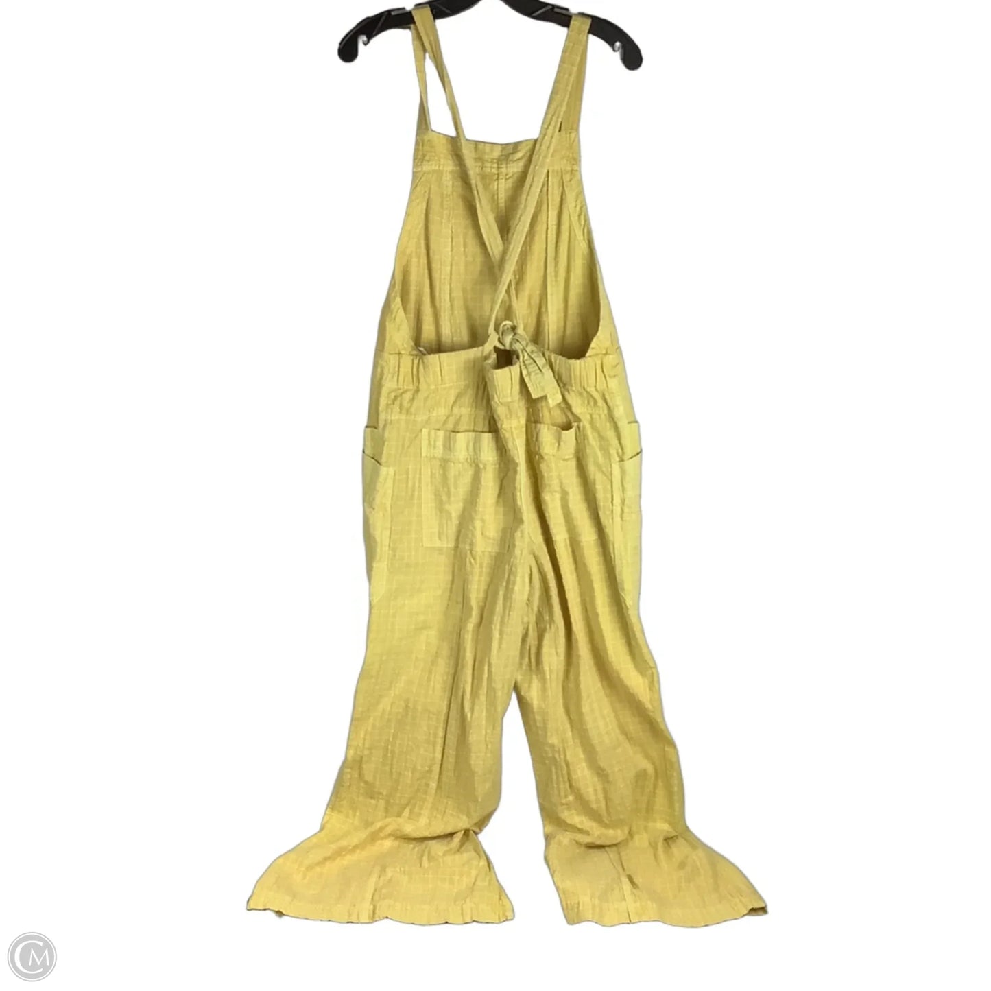 Overalls By Free People In Yellow, Size: M