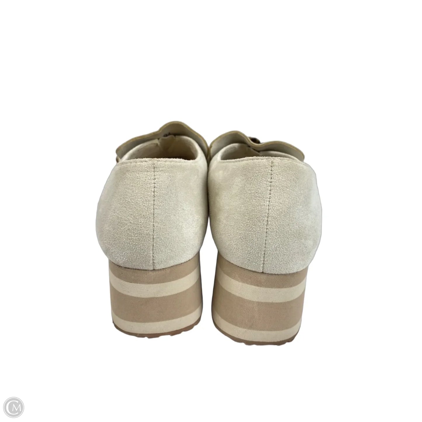 Shoes Sneakers By Pierre Dumas In Cream, Size: 8.5