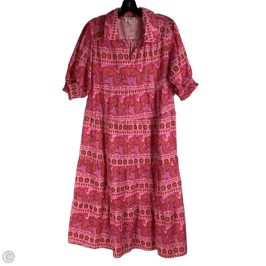 Dress Casual Midi By Umgee In Pink, Size: M