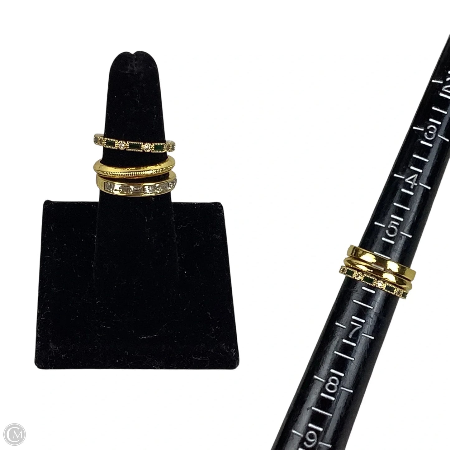 Ring Stackable By Clothes Mentor, Size: 03 Piece Set