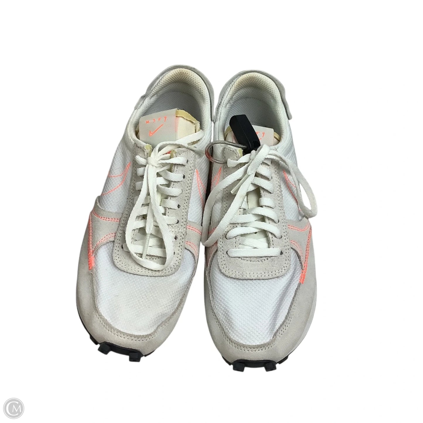 Shoes Athletic By Nike In Orange & White, Size: 7.5