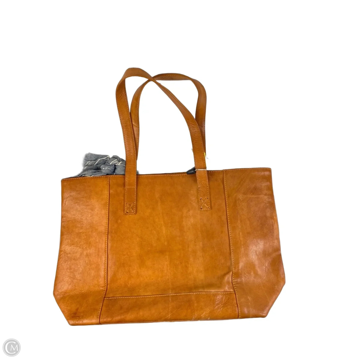 Tote Leather By Cmb, Size: Medium