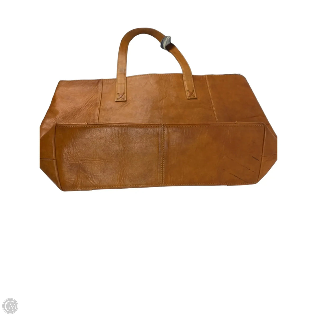 Tote Leather By Cmb, Size: Medium