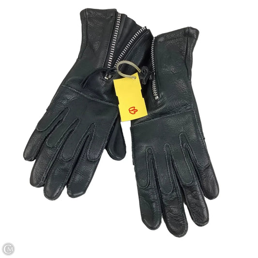 Gloves Leather By Vanson, ladies size small