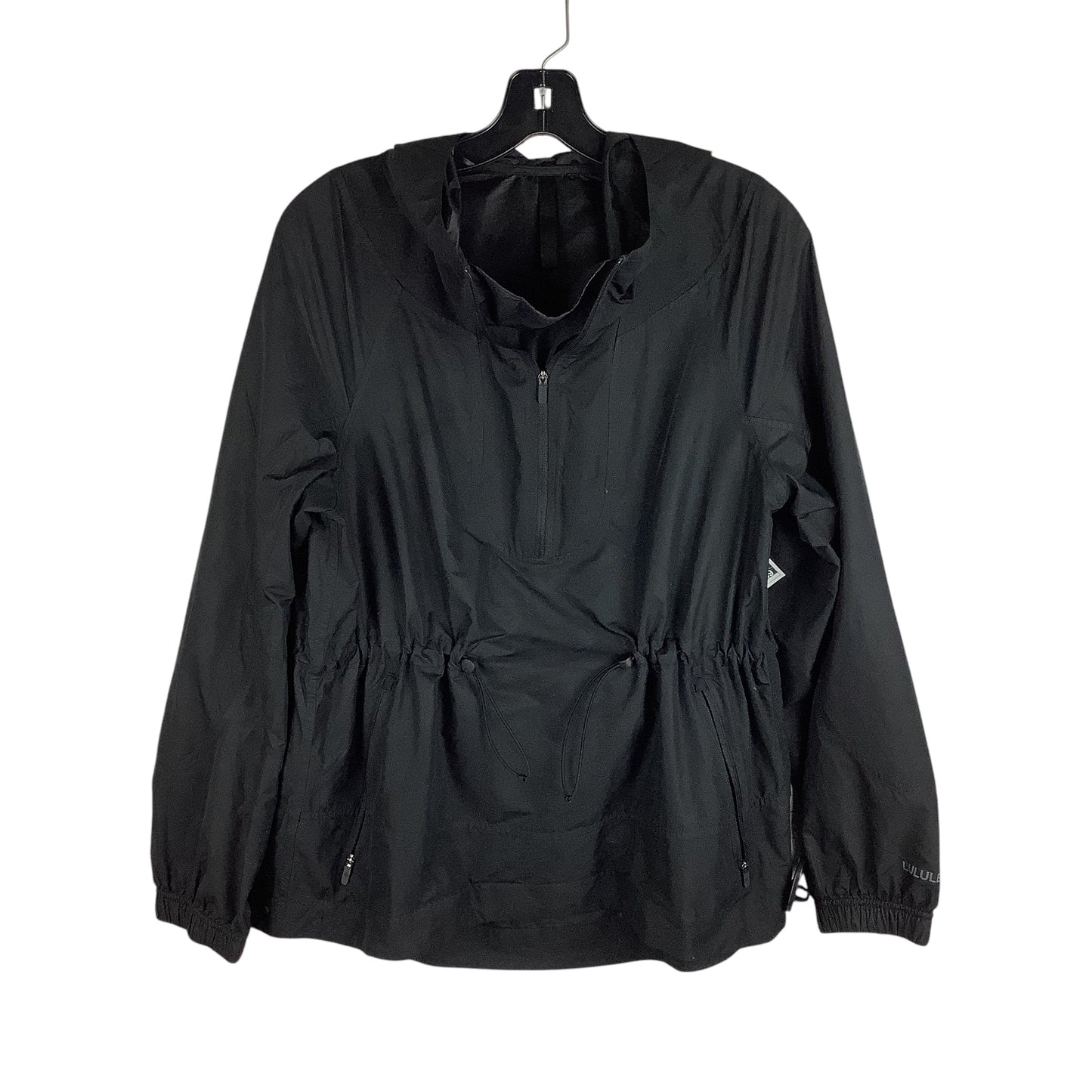 Athletic Jacket By Lululemon In Black, Size: 6